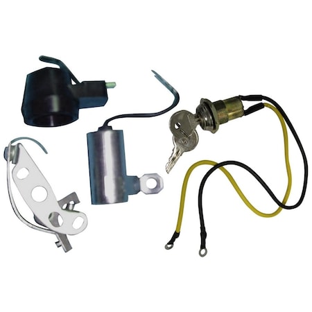 Aic Replacement Parts Ignition Tune-up/Repair Kit & Starter Key Switch Fits Ford 2N 8N 9N Front Mount APN12000A-8N3679CKIT